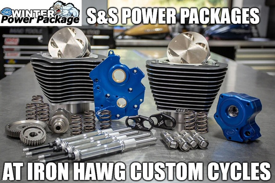 Harley Engine Parts - S&S Power Packages