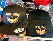 Motorcycle Caps Hats Iron Hawg Custom Cycles