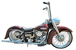 76 AMF FL Custom Motorcycle Build