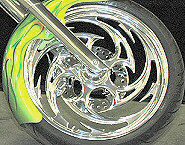 Chrome Motorcycle Wheels PA
